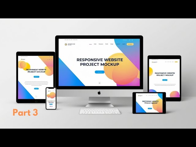 Responsive Website Project | CSS Hover and Backdrop Filter | Web Development Tutorials Part 3
