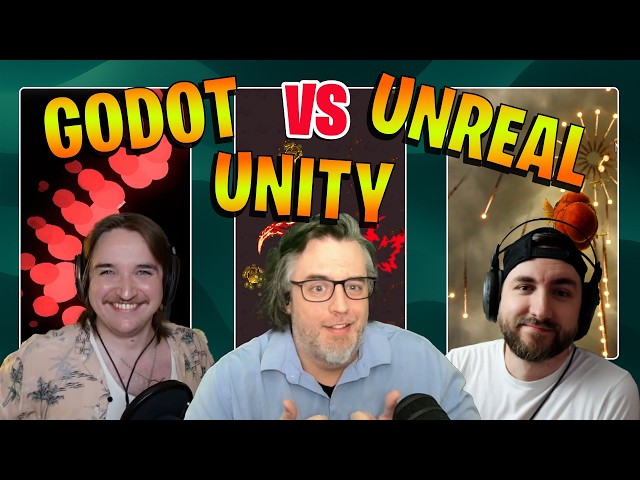 3 Devs Make Bullet Hell with ONE SCRIPT! - Godot vs Unity vs Unreal │ Game Dev Battle