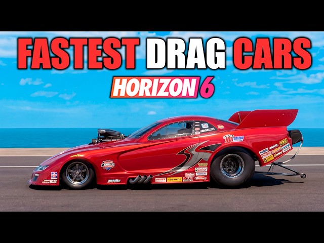 Top 5 FASTEST Drag Cars in Forza Horizon 6! (Tune Code)