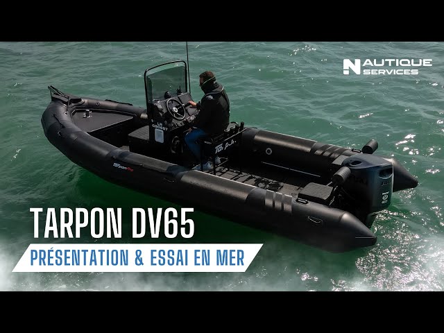 Tarpon DV65 Full Black - Full presentation and sea trial with a 140 HP Suzuki engine
