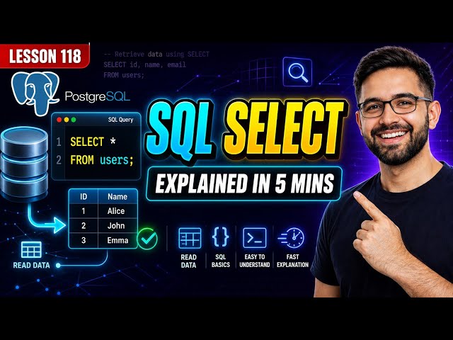 PostgreSQL SELECT Statement Explained | How to Query Data in SQL (2026)
