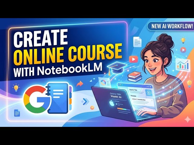 Create a Full Online Course with Google NotebookLM (2026 Step-by-Step AI Tutorial)
