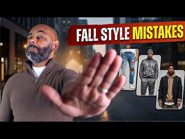 9 Worst Fall Style Mistakes Men Make