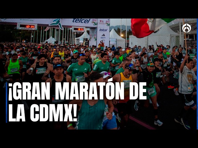 43rd Mexico City Marathon kicks off with more than 30,000 runners