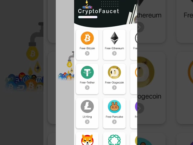 crypto faucet earn App available for play store