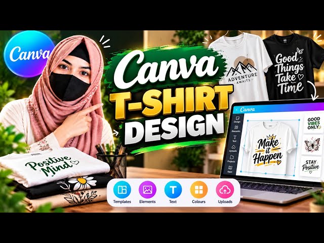 👕 T-Shirt Design Complete Tutorial | Create Professional T-Shirt Designs from Scratch