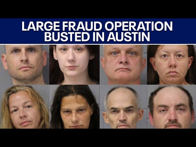 Austin crime: 8 arrested in large identity theft and mail fraud operation | FOX 7 Austin