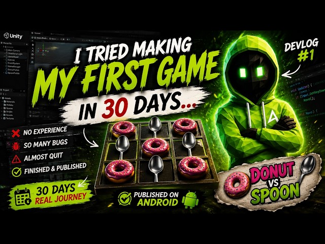 I Tried Making My First Game in 30 Days... Here's What Happened