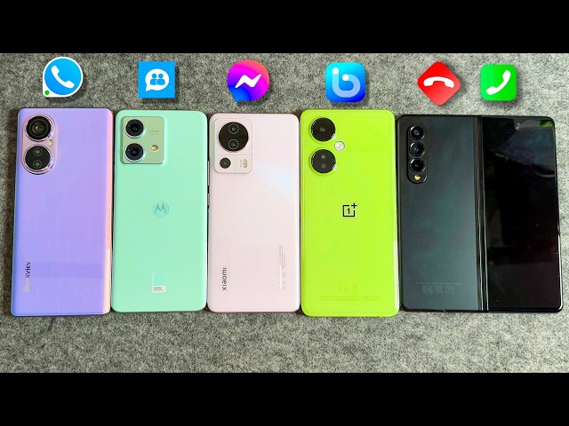 Blackview A200 Zangi vs Moto E40 KalamTime vs Xiami 13L FB vs OnePlus 3 BOTIM vs Z Fold 4 Calling