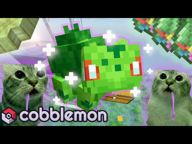 What it Takes to Shiny Hunt Bulbasaur in Minecraft Cobblemon!
