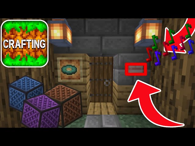 How to Make a WORKING DOORBELL in Crafting and Building 