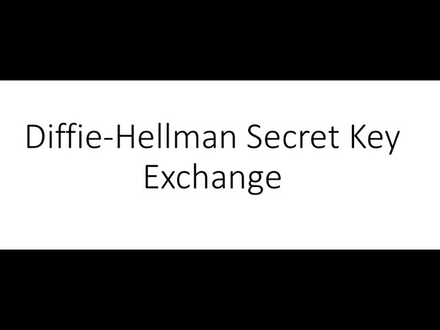 Diffie-Hellman Secret Key Exchange (Simple Explanation) -  CISSP -  Security Engineering
