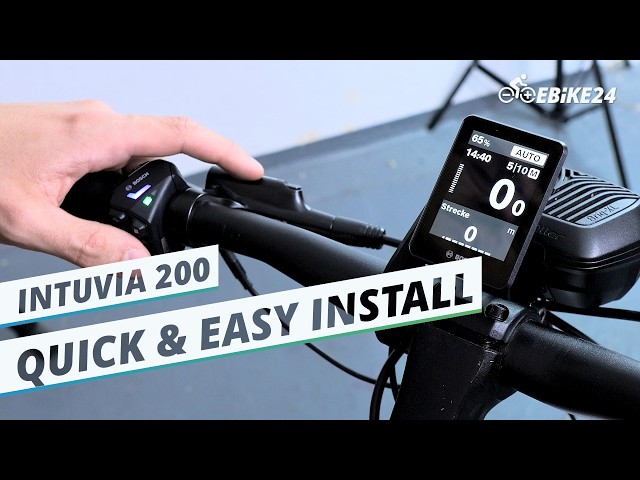 Retrofitting the Bosch Intuvia 200 Display | Tutorial 🔧