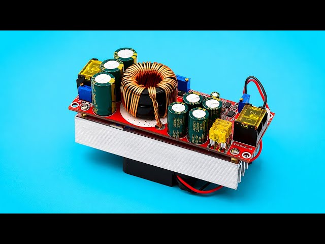 1500W Boost Converter Unboxing & Testing | 30A 12-97V DC-DC Step Up Module