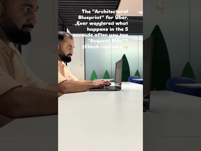The "Architectural Blueprint" for Uber. What happens in the 5 secs after you tap "Request Ride"?