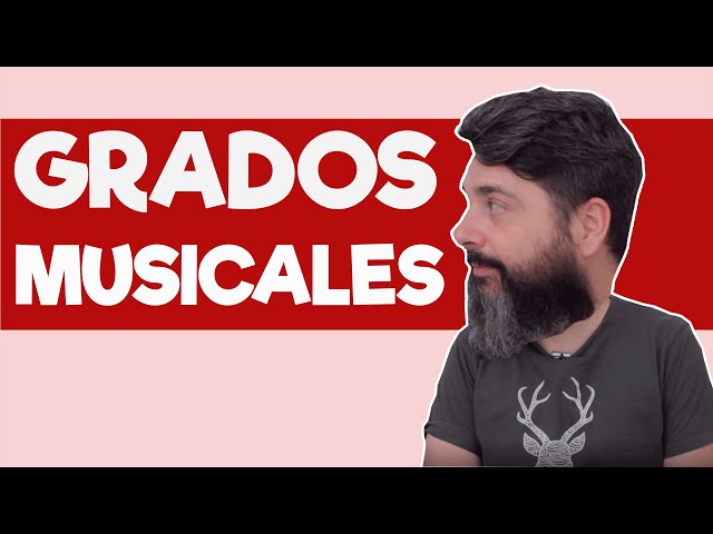Los grados musicales y sus funciones explicación completa de teoría musical
