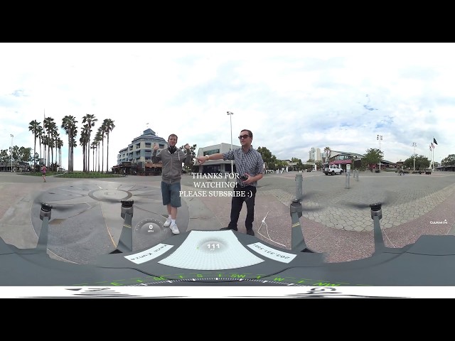HOW FAST CAN I FLY MY DRONE in OAKLAND?! (360° 4K VR)