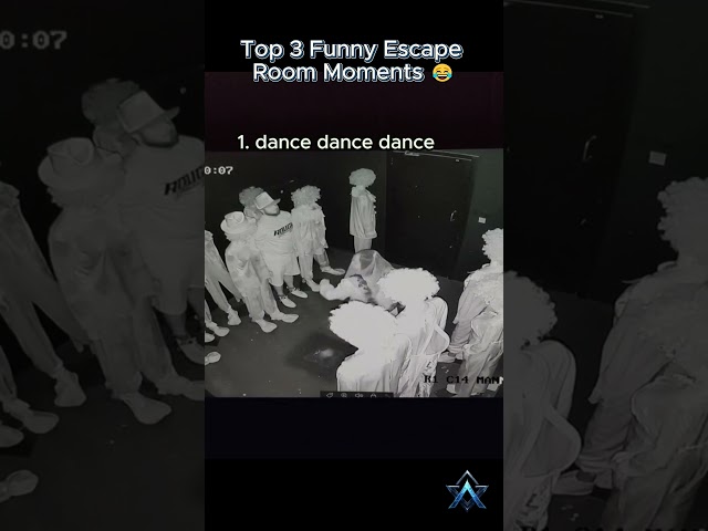 Top 3 Funny Escape Room Moments #funny #memes #trynottolaugh