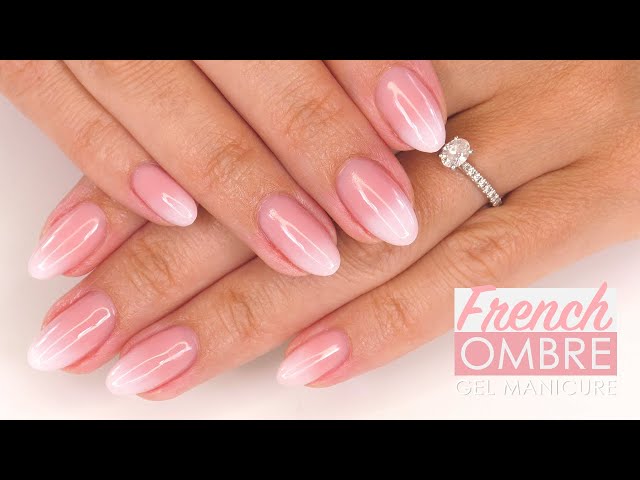 EASY Baby Boomer Nail Manicure Tutorial Using BIAB | French Ombré