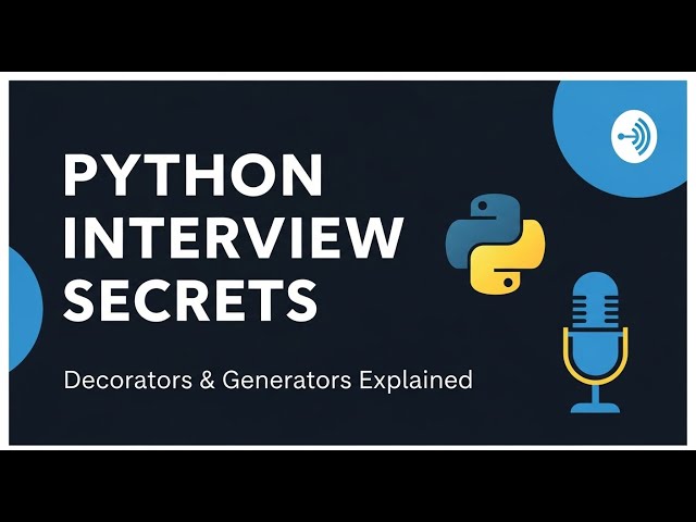 Python Job Interview Questions