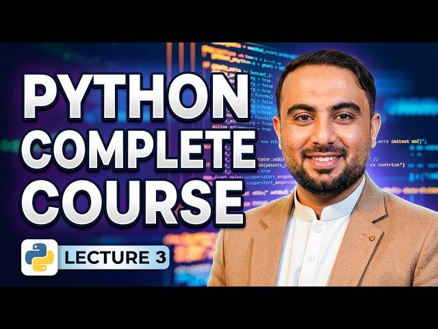First Program in Python | Python for Beginners | Python Complete Course Lecture 3
