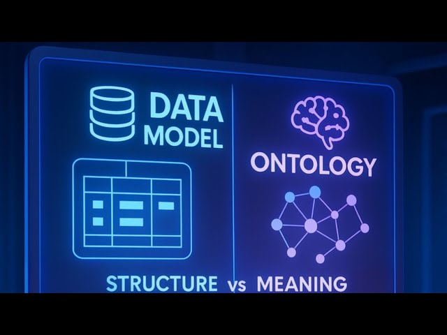Data Model vs Ontology | What’s the Difference? | Simple Explanation with Real Examples