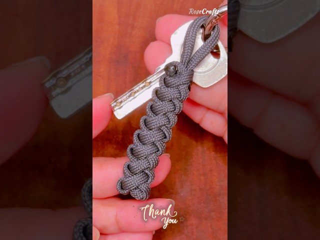 Why This DIY Paracord Keychain is Worth Your Time #shorts #diy #paracord #tutorial