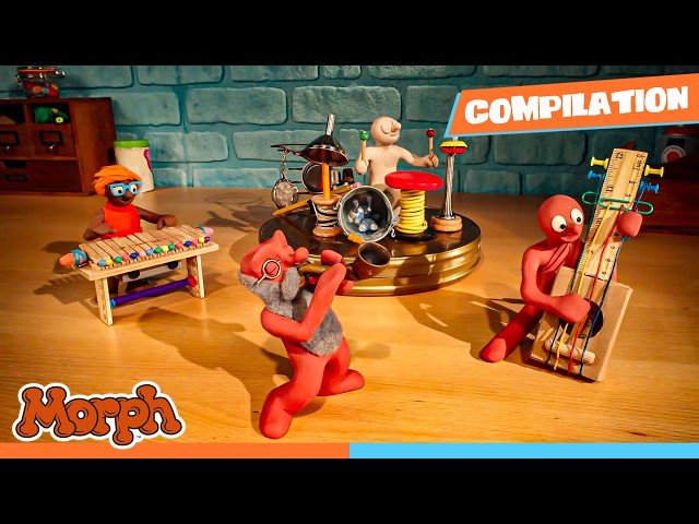 MORPH AND THE CLAY BOYS ROCK OUT 🎸🥁🎤 | Morph
