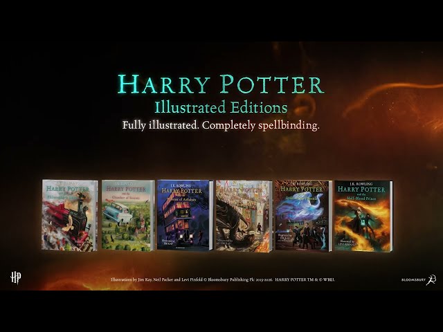 Harry Potter Illustrated Editions | Fully Illustrated. Completely spellbinding.