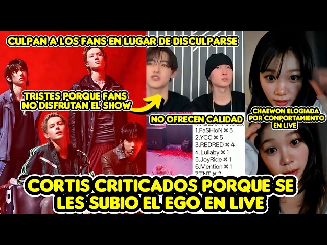 CORTIS FACES BACKLASH FOR BEING EGO-TRIPPED ON LIVESTREAM + CHAEWON PRAISED FOR HER BEHAVIOR