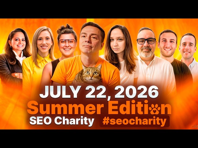 SEO Charity Summer Edition 2026