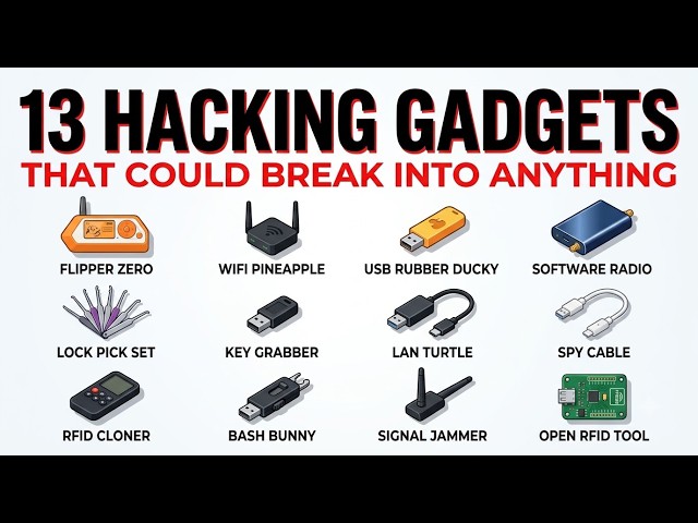 13 Hacking Gadgets That Could Break Into Almost Anything