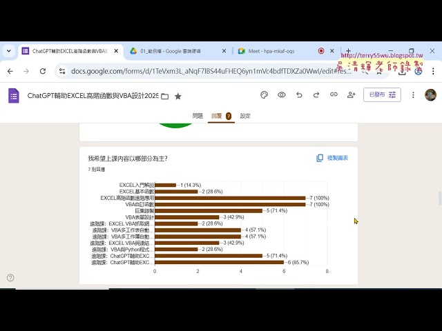 01 問卷結果與課程說明