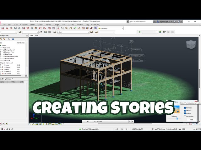 ROBOT Structural Analysis: Complete High-Rise Design - Part 3