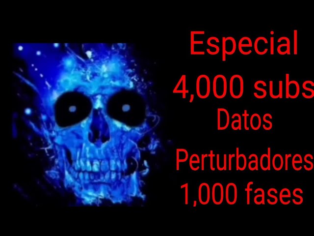 Mr increíble perturbado: Datos Perturbadores (1-1000 fases) especial 4000 suscriptores