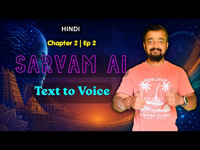 Sarvam AI Chat Completion Project 🚀 | Hindi | Chapter 2 | Ep 2