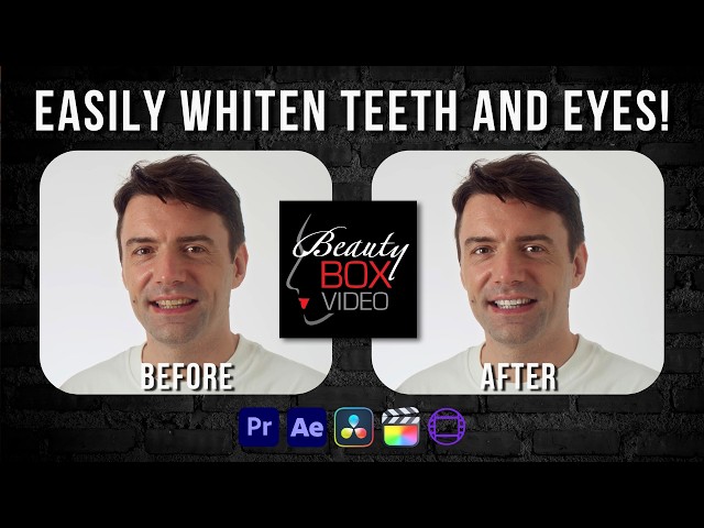 How to Whiten Teeth & Eyes in Video | Beauty Box Whiten Tutorial