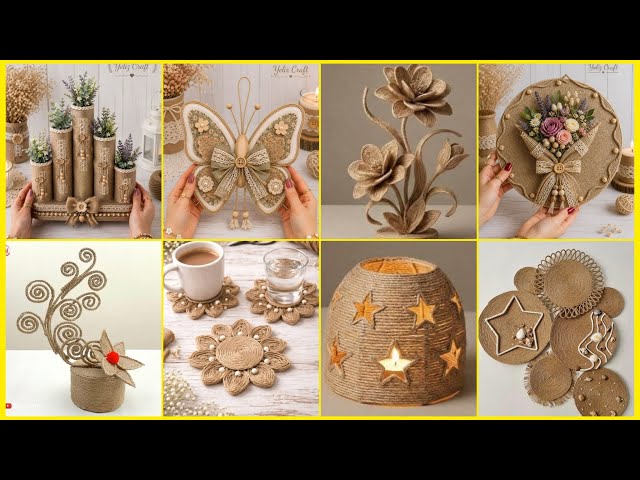Best Jute Rope Crafts 2026 ✨| Easy & Beautiful Home Decoration Ideas 🌿| Creative & Unique Home Decor