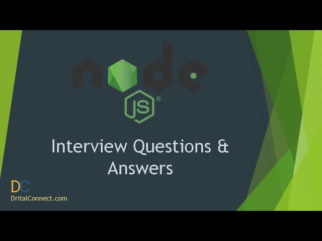 Node Js Interview Questions And Answers Part 2