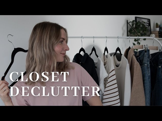 How to edit your style & declutter your wardrobe *like a pro* | Decluttering series part 1