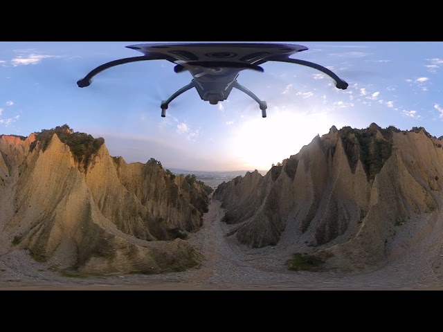 三義火焰山 空拍 360 4K 2019/02/28
