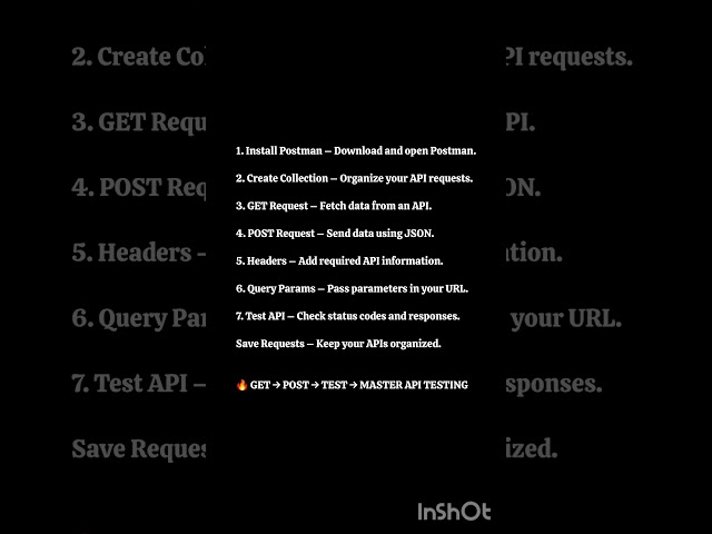 Learn API Testing with Postman 🔥 Beginner's Guide #postman #api