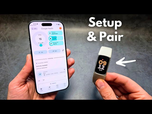 How to SETUP & Pair - ANY Fitbit with Google Health App - iPhone & Android Tutorial.