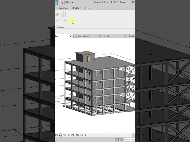 Structural Modeling in Revit #revitstructure #bimsoftware #construction #bimrevit #tutorial