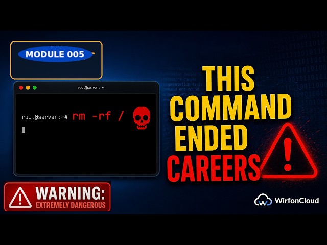 Module 005 - Working With Files in Linux: cat, head, tail, rm & Getting Help | Linux Fundamentals