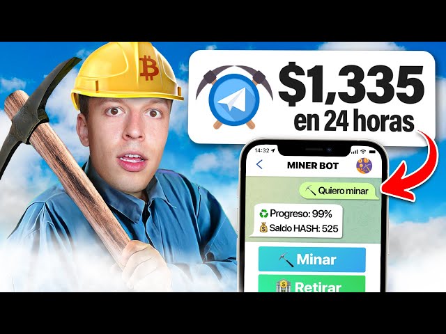 Pruebo La Minería En La Nube De Telegram