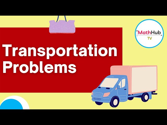 What are Transportation Problems | Northwest Corner Rule and Stepping Stone Method