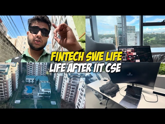 Fintech SWE Life 🚀 Daily Job Vlogs | Life After IIT Graduation, Office Routine & Career Moments