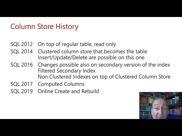 Scaling clustered column store By Thomas Grohser