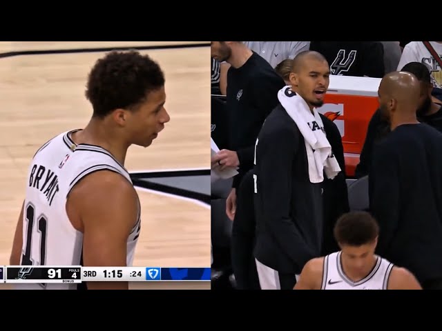 Victor Wembanyama Was SO PROUD Of His Rookie Carter Bryant 👀